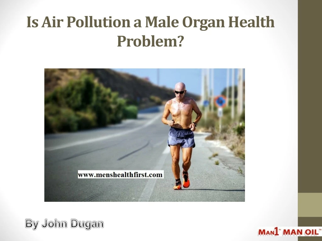 is air pollution a male organ health problem