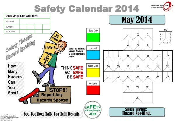 Safety Calendar 2014
