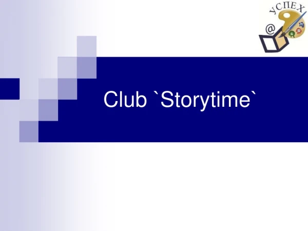 Club `Storytime`