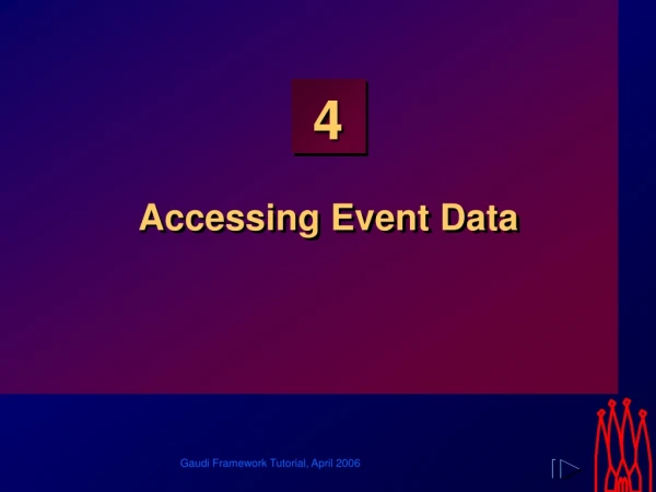 Accessing Event Data