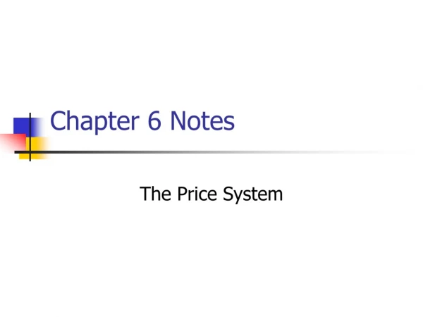 Chapter 6 Notes