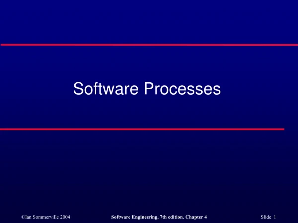 Software Processes