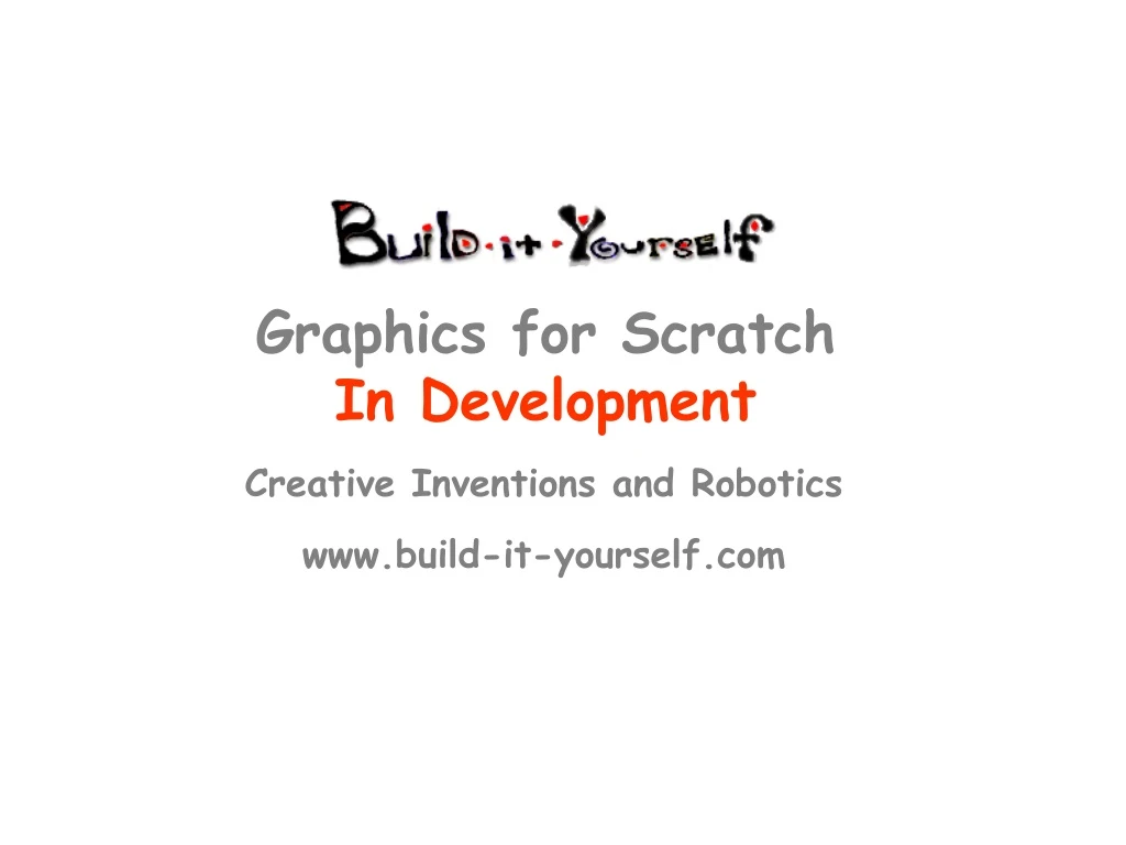 graphics for scratch in development