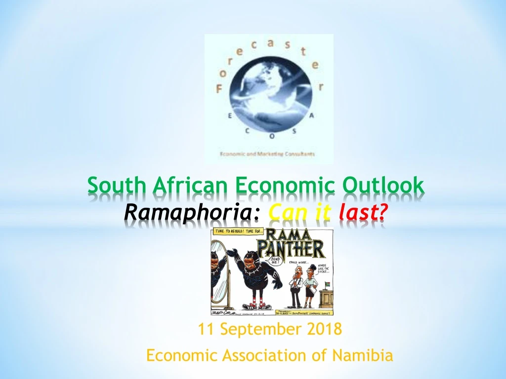 south african economic outlook ramaphoria can it last