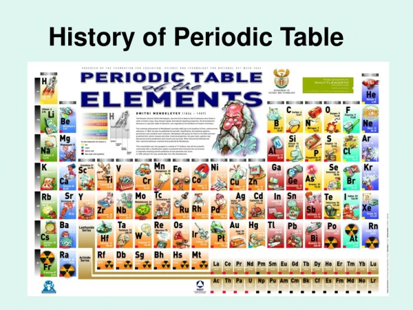 History of Periodic Table