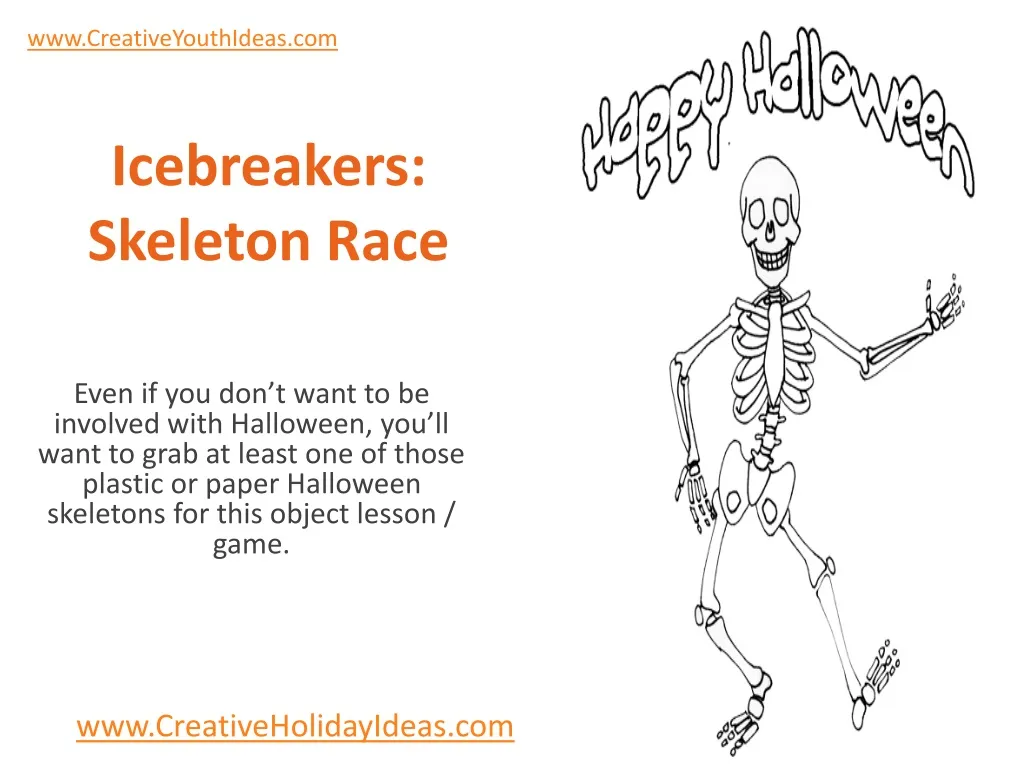 icebreakers skeleton race