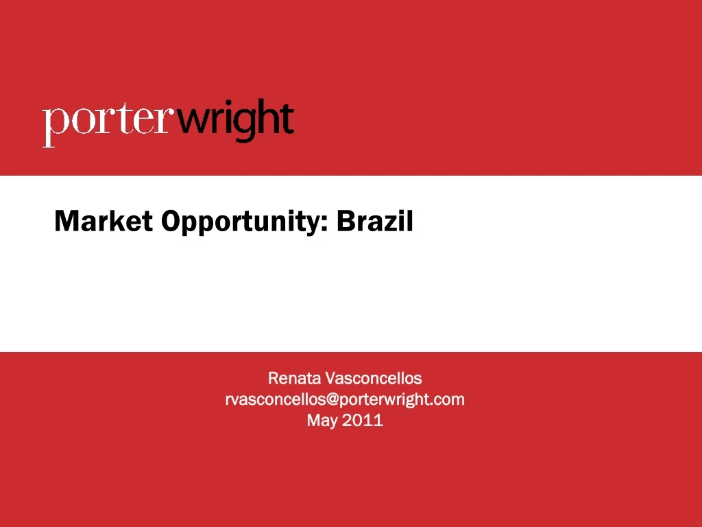 market opportunity brazil