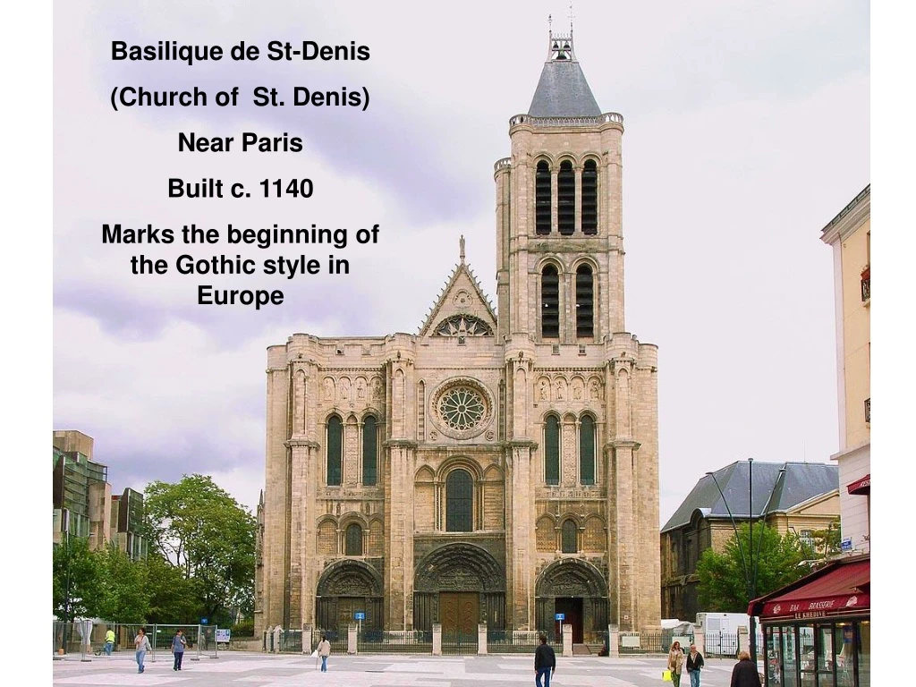 basilique de st denis church of st denis near
