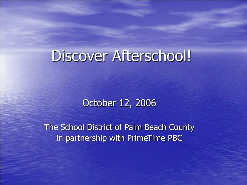 discover afterschool
