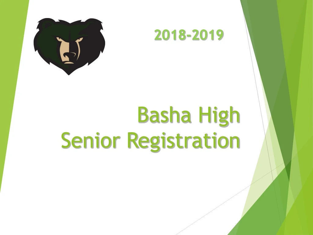 basha high senior registration