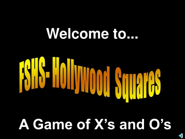 FSHS- Hollywood Squares