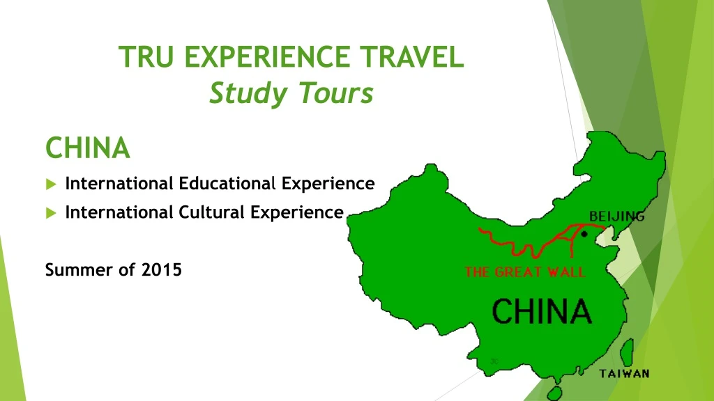 tru experience travel study tours