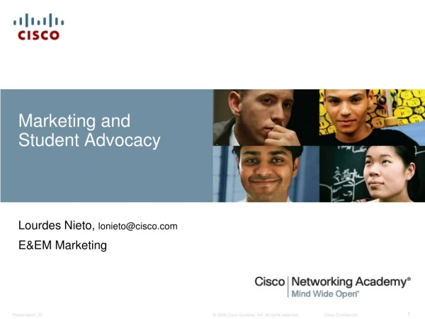 Marketing and Student Advocacy