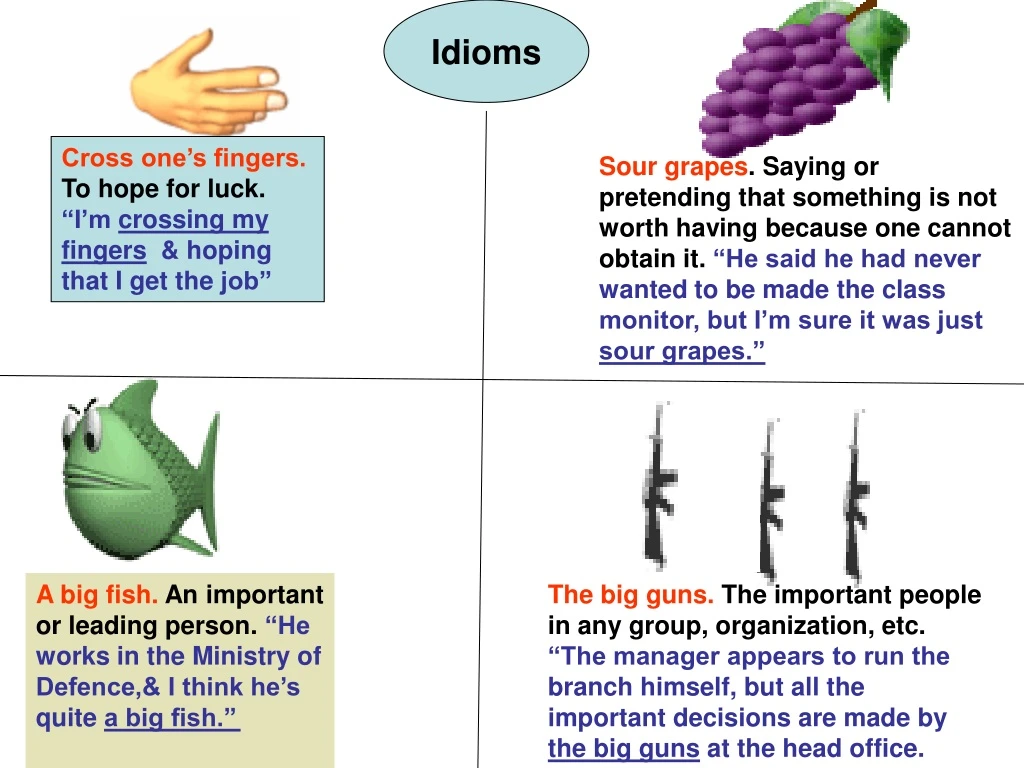 idioms