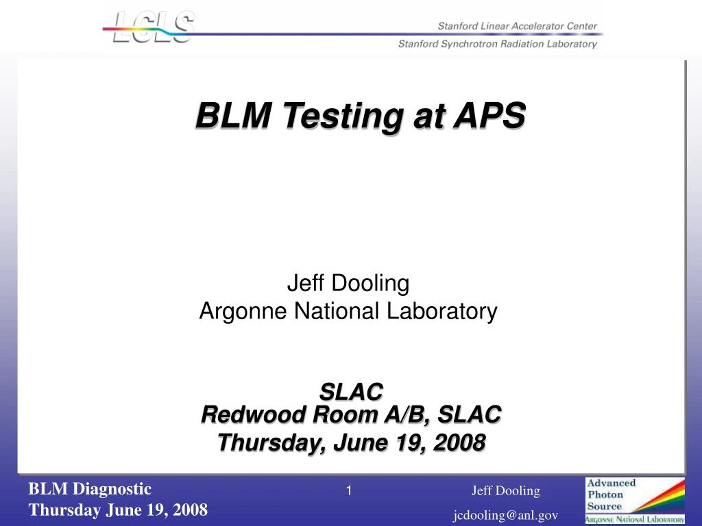 slac redwood room a b slac thursday june 19 2008