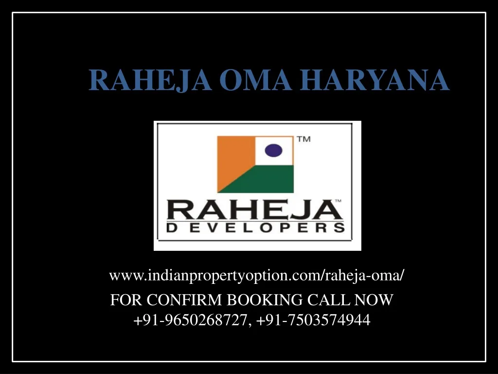 raheja oma haryana