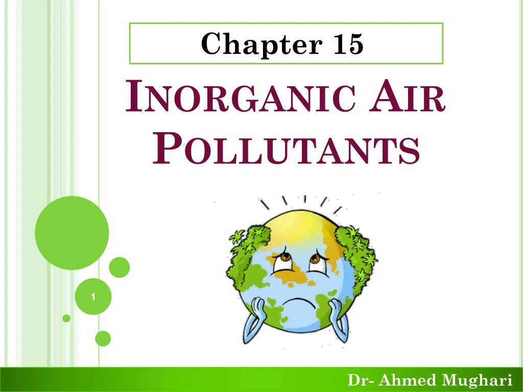 inorganic air pollutants