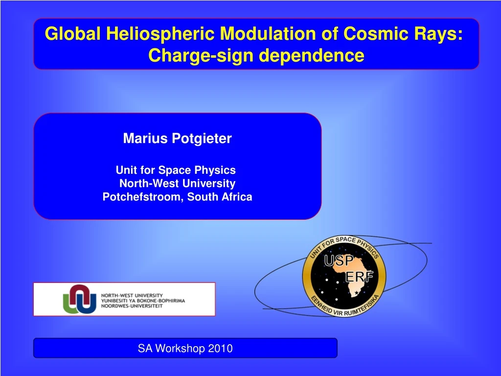 global heliospheric modulation of cosmic rays