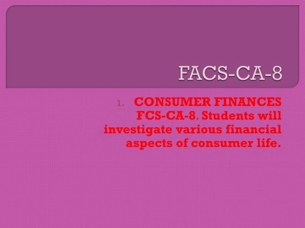 FACS-CA-8