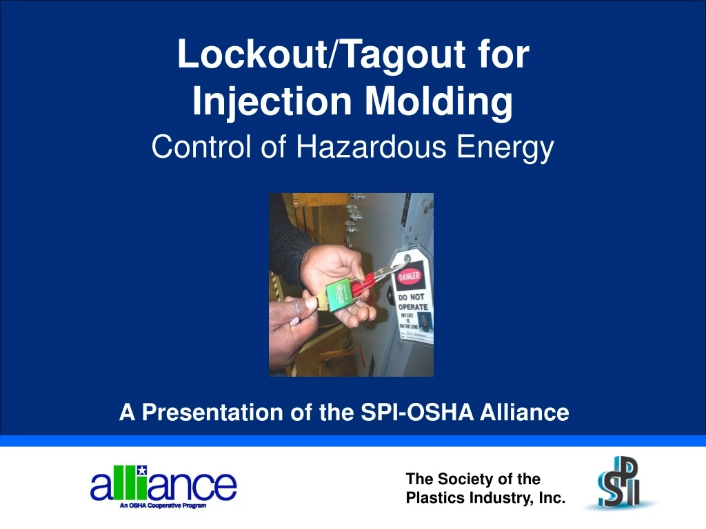 a presentation of the spi osha alliance