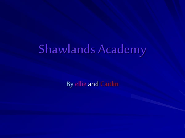 Shawlands Academy