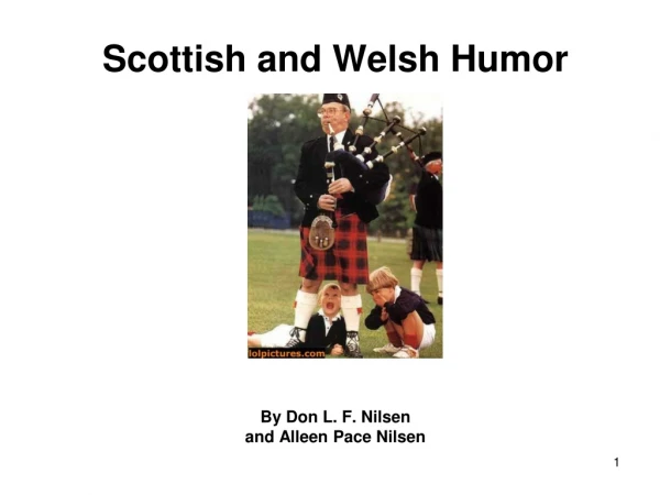 Scottish and Welsh Humor