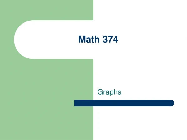 Math 374