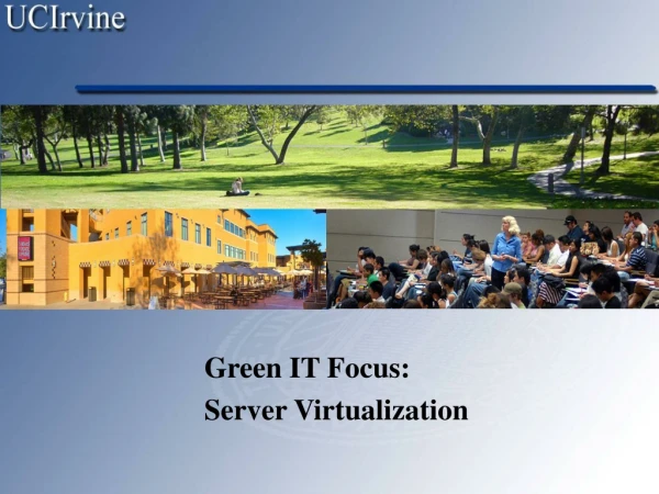 Green IT Focus: Server Virtualization