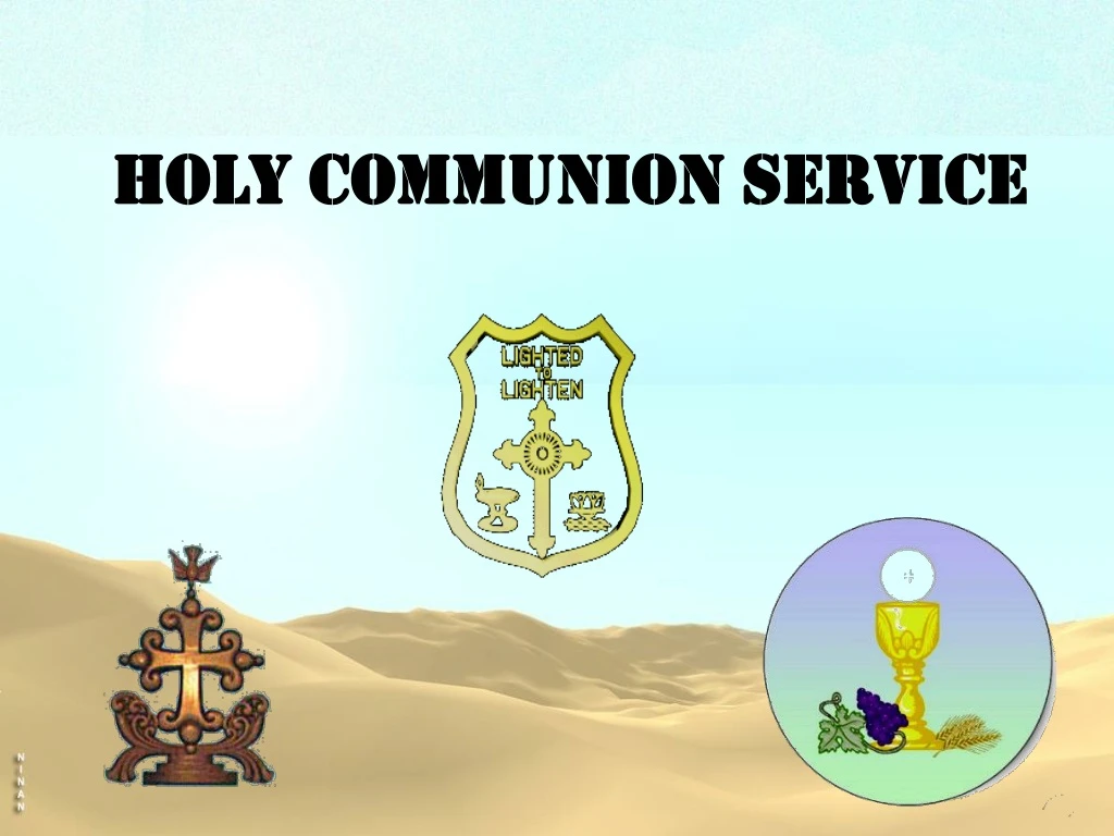 holy communion service