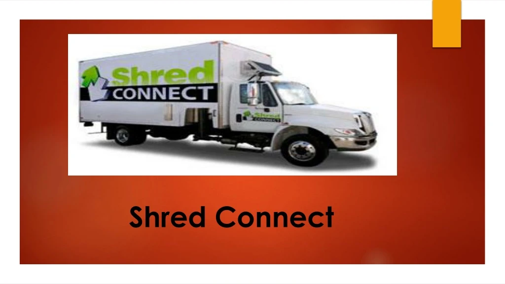 shred connect