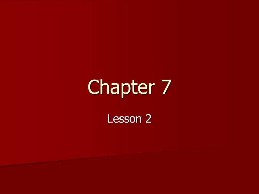 chapter 7