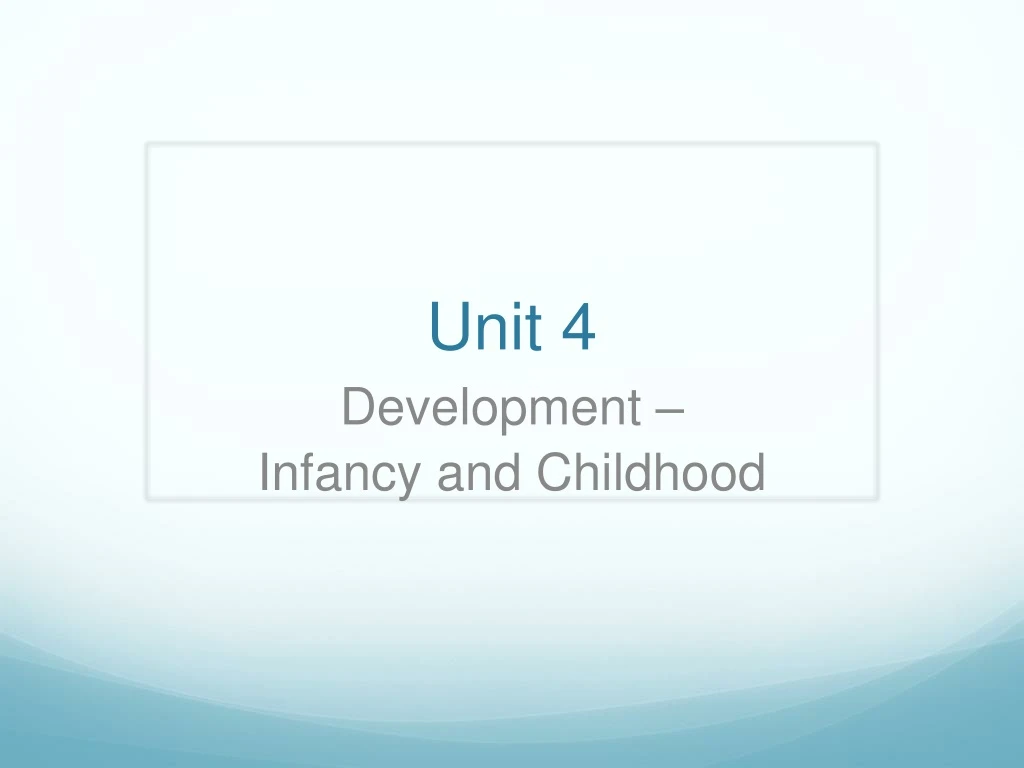 unit 4