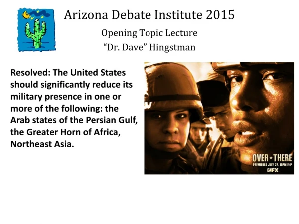 Arizona Debate Institute 2015