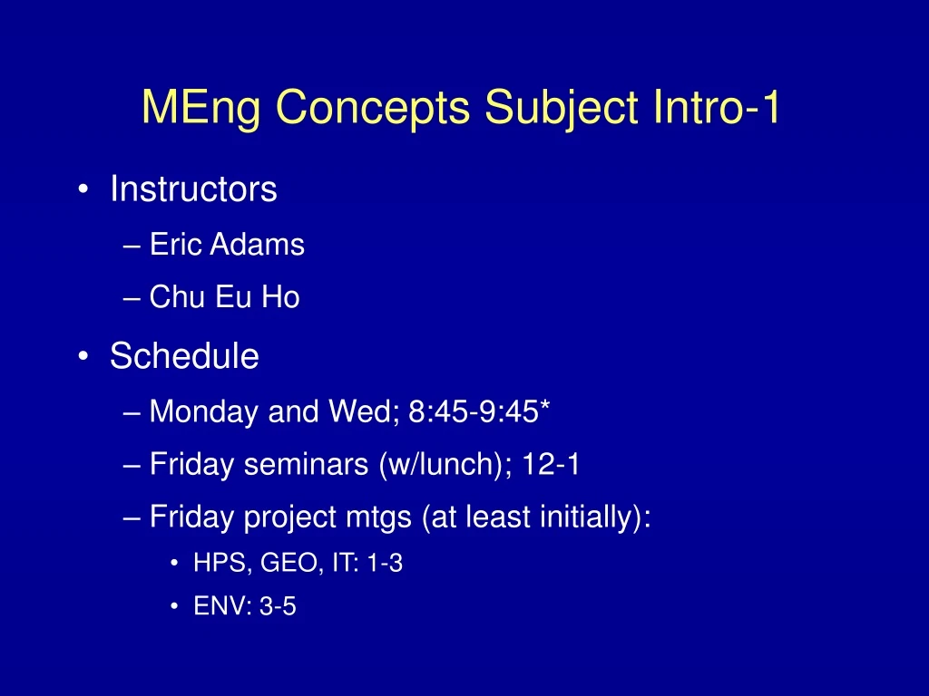 meng concepts subject intro 1