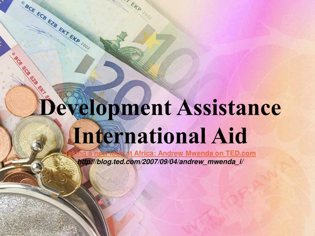 development assistance international aid taking