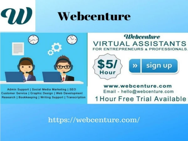 Ecommerce Virtual Assistant - Webcenture