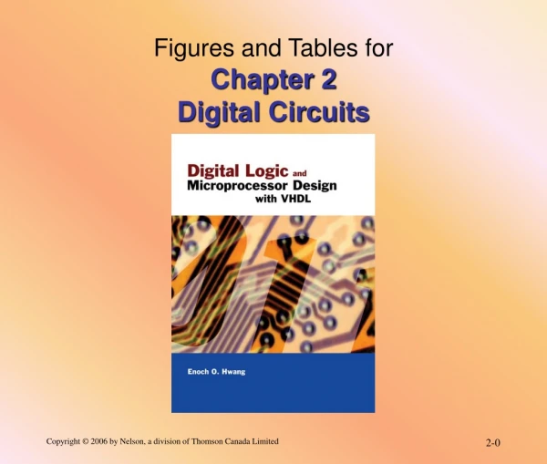 Figures and Tables for Chapter 2 Digital Circuits