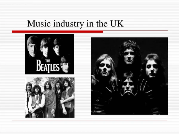 Music industry in the UK