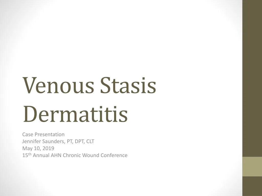 venous stasis dermatitis