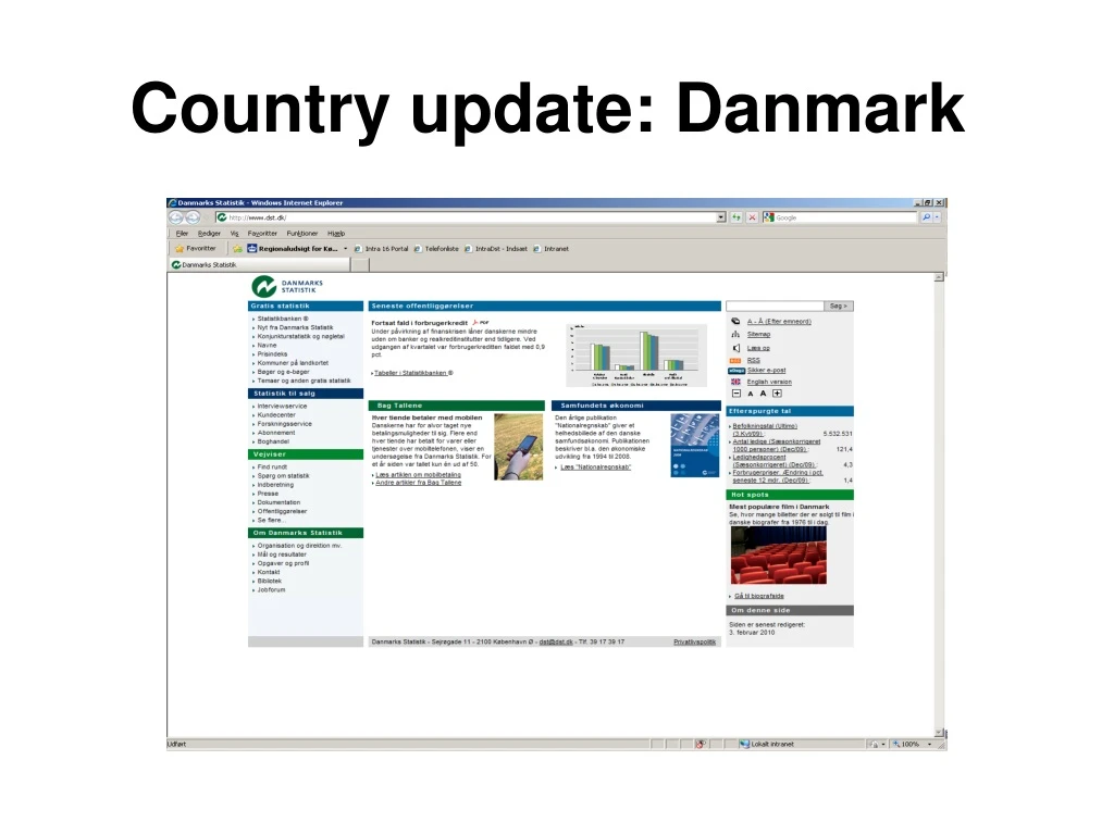 country update danmark
