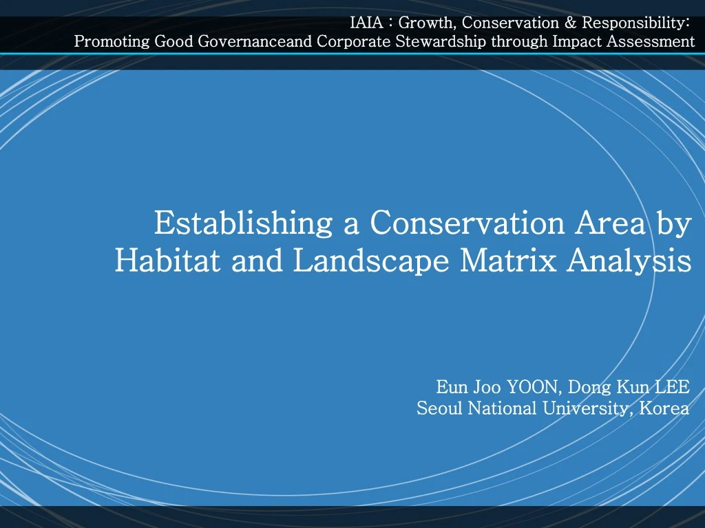 iaia growth conservation responsibility promoting