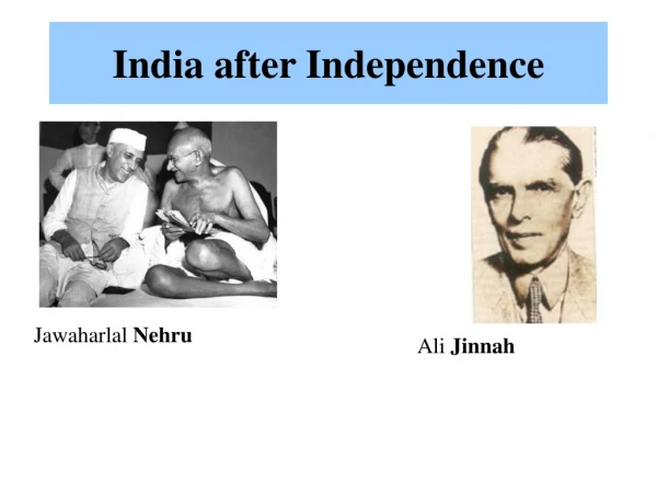 India after Independence