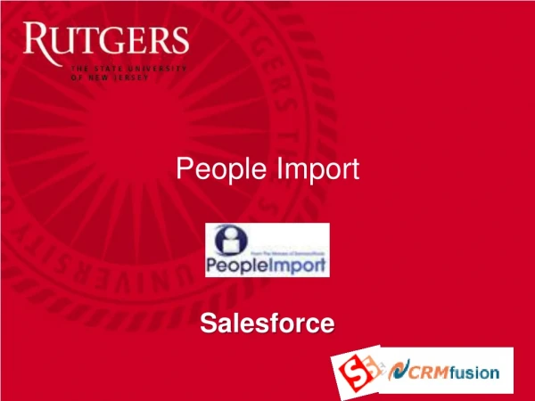 People Import