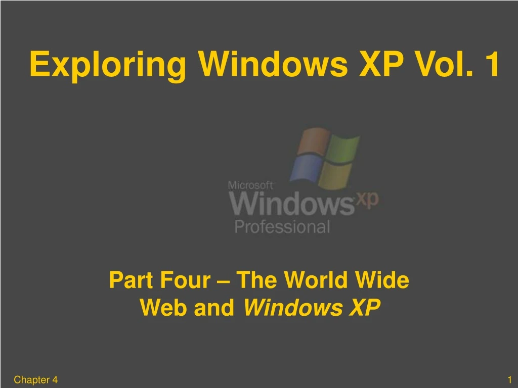 exploring windows xp vol 1