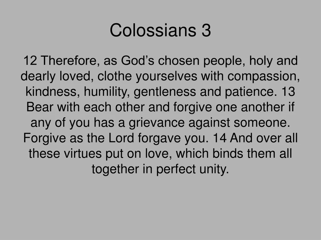 colossians 3