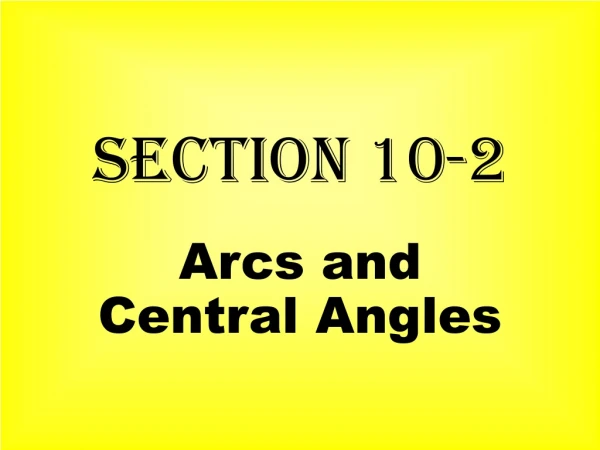 Section 10-2
