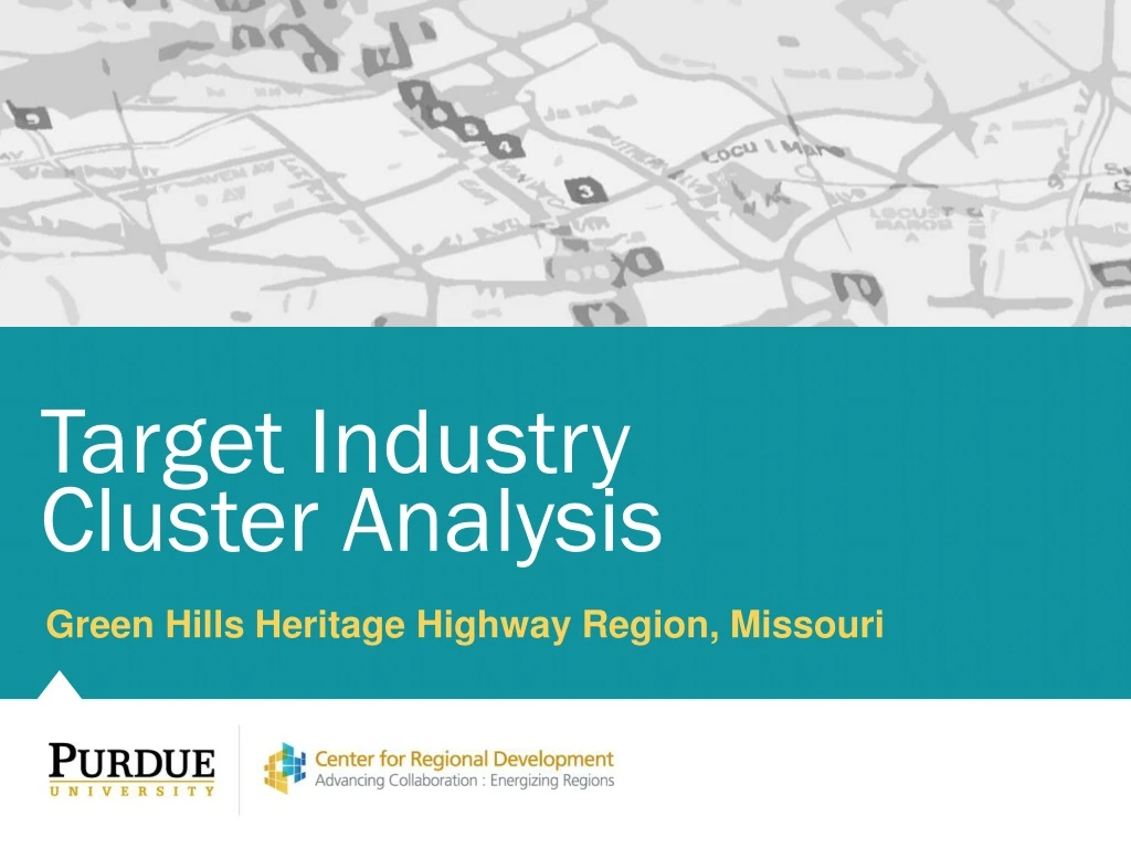 target industry cluster analysis