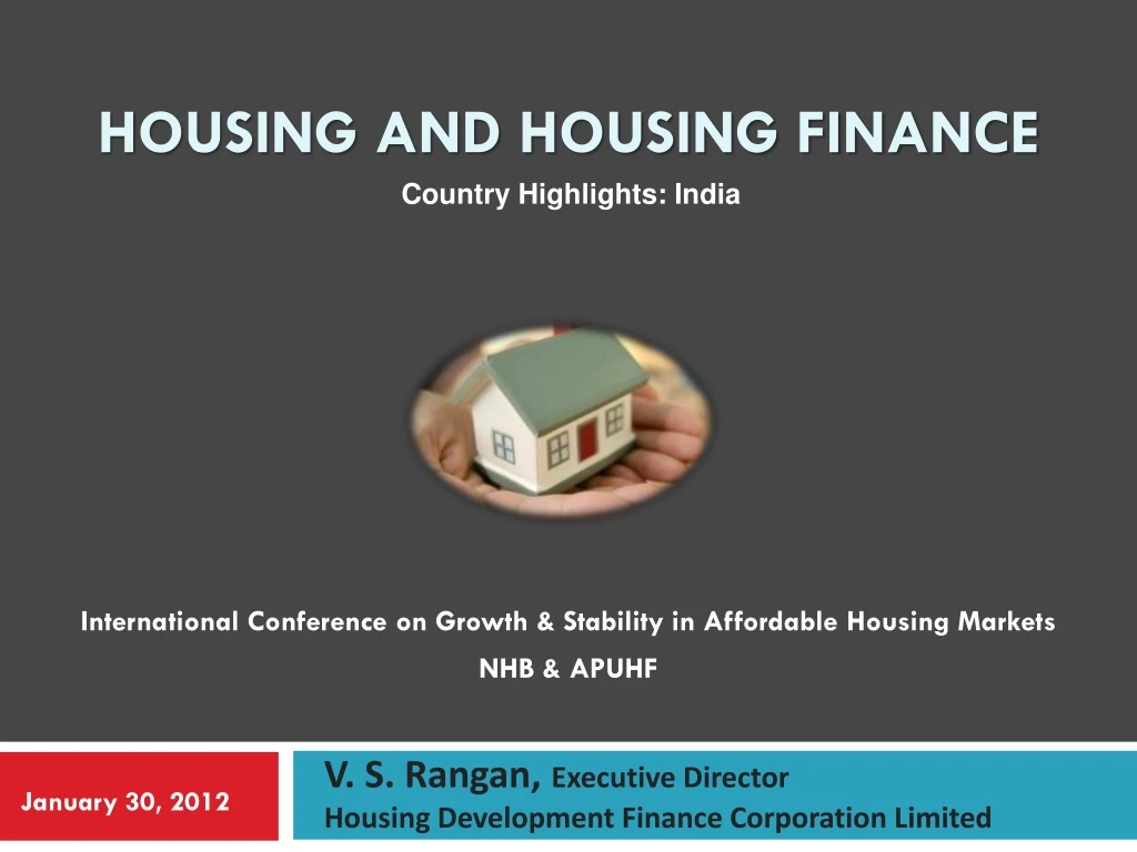 housing and housing finance