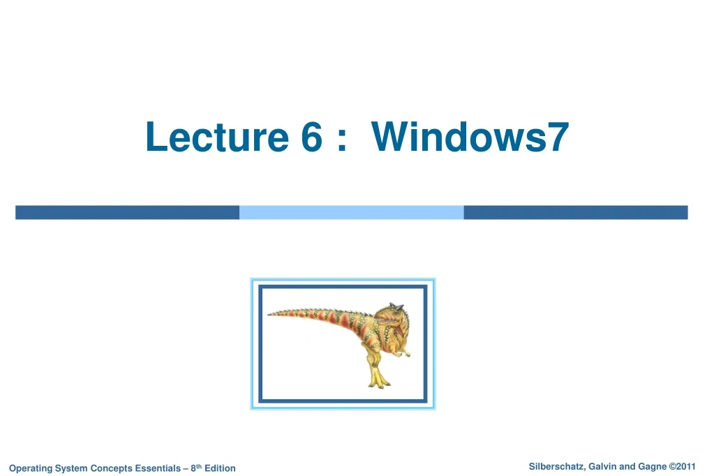 lecture 6 windows7