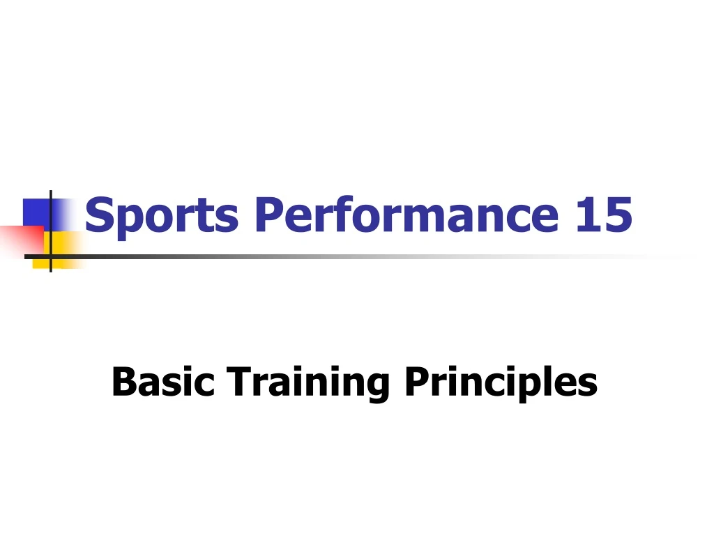 sports performance 15